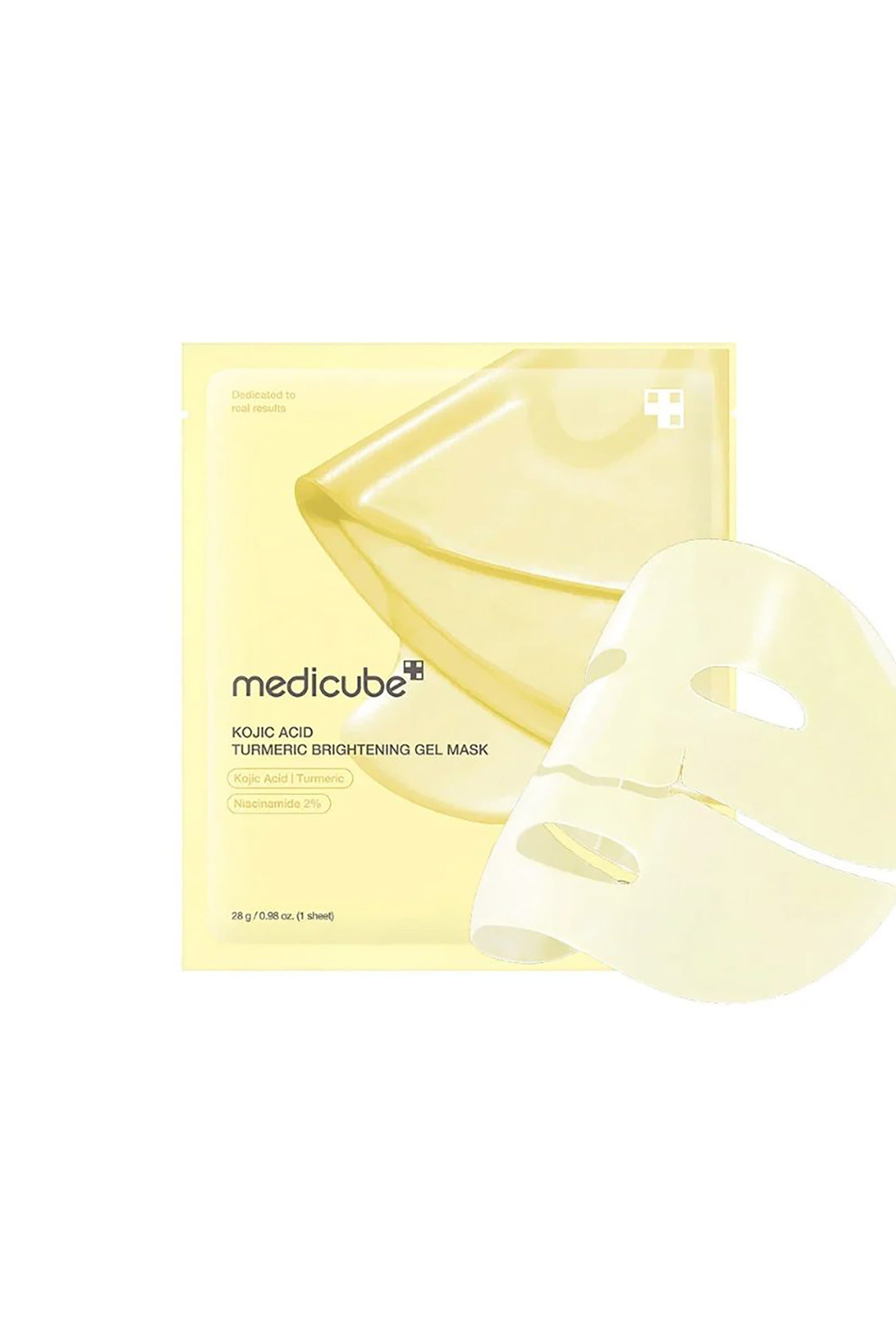 Medicube Kojic Acid Turmeric Brightening Gel Mask - Overnight Μάσκα Με Ρετινόλη Και Kojic Acid 28 gr