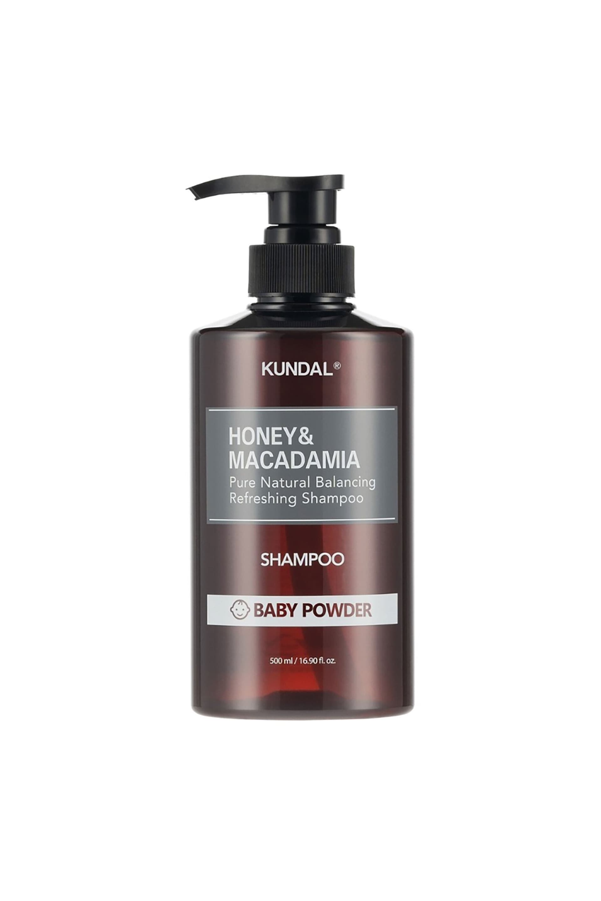 Kundal Honey & Macadamia Pure Shampoo - Σαμπουάν Μαλλιών Με Άρωμα Baby Powder 500 ml