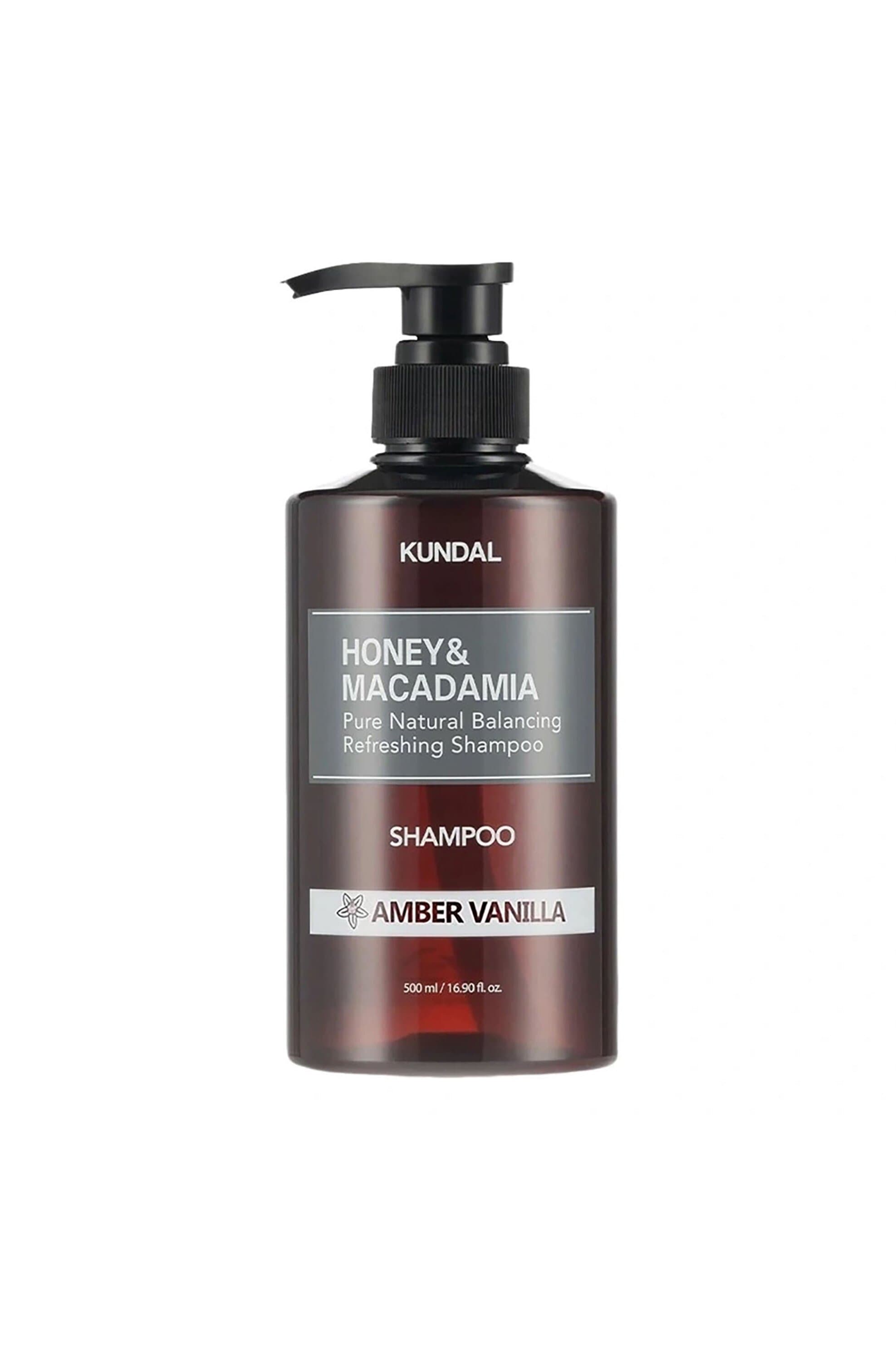 Kundal Honey & Macadamia Nature Shampoo - Amber Vanilla 500 ml