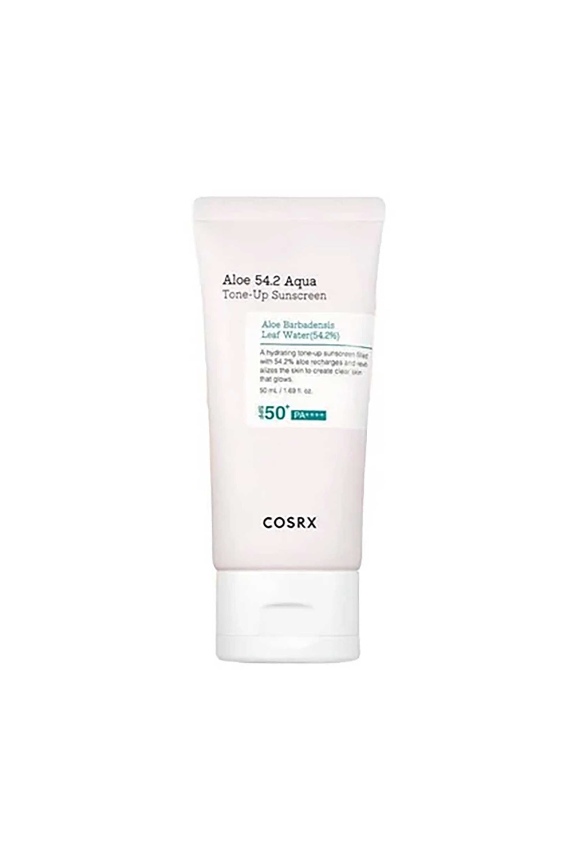 Cosrx Aloe 54.2 Aqua Tone Up Sunscreen - Ελαφρύ Αντιηλιακό Που Διορθώνει Τον Τόνο Του Δέρματος