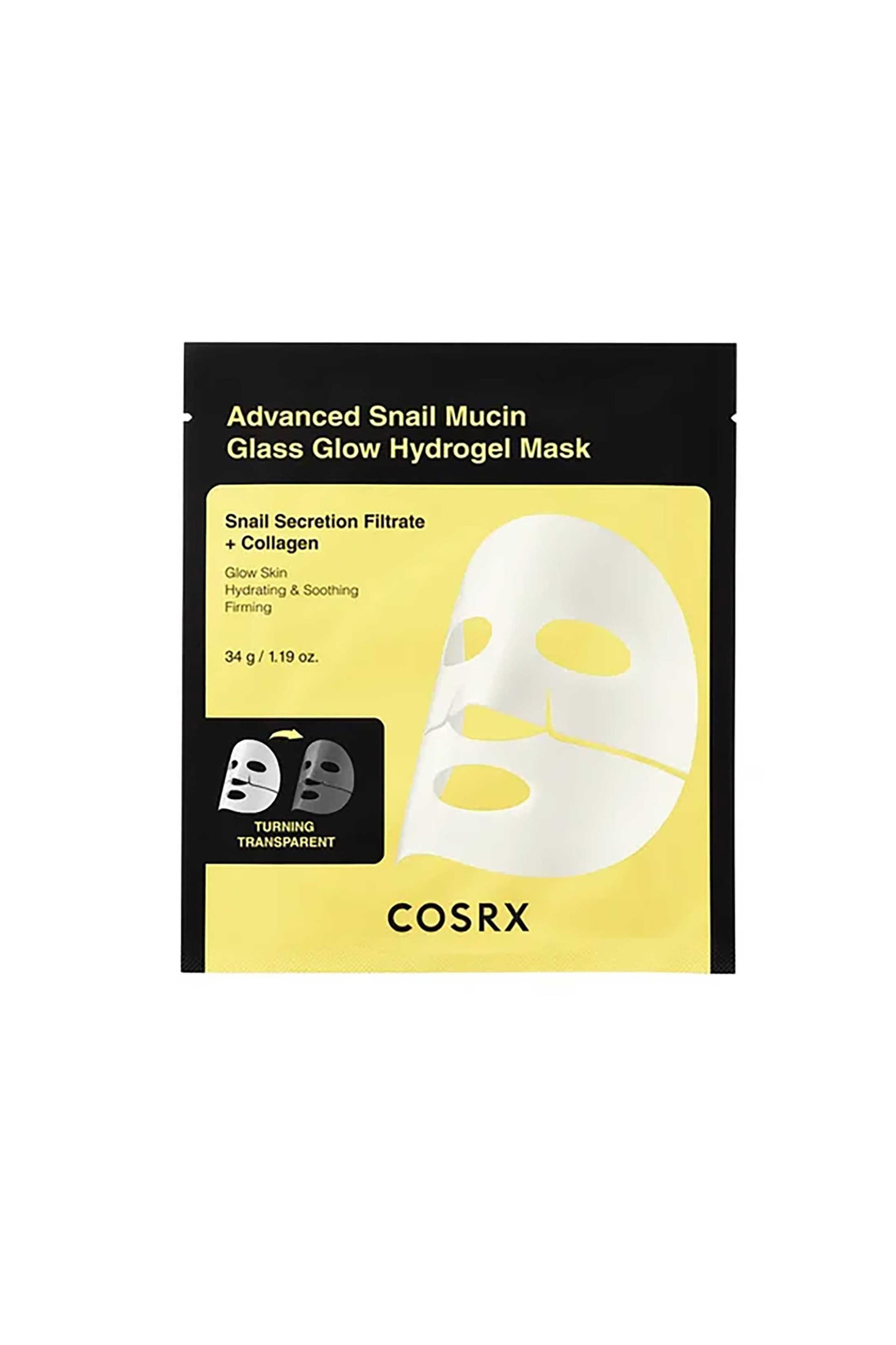 Cosrx Advanced Snail Mucin Glass Glow Hydrogel Mask 34 gr