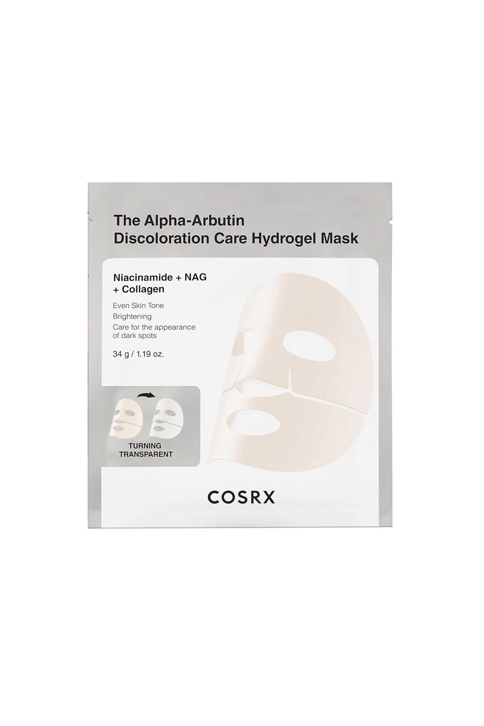 Cosrx Arbutin Discoloration Hydrogel Mask - Μάσκα Λάμψης & Διόρθωσης Δυσχρωμιών 34 gr