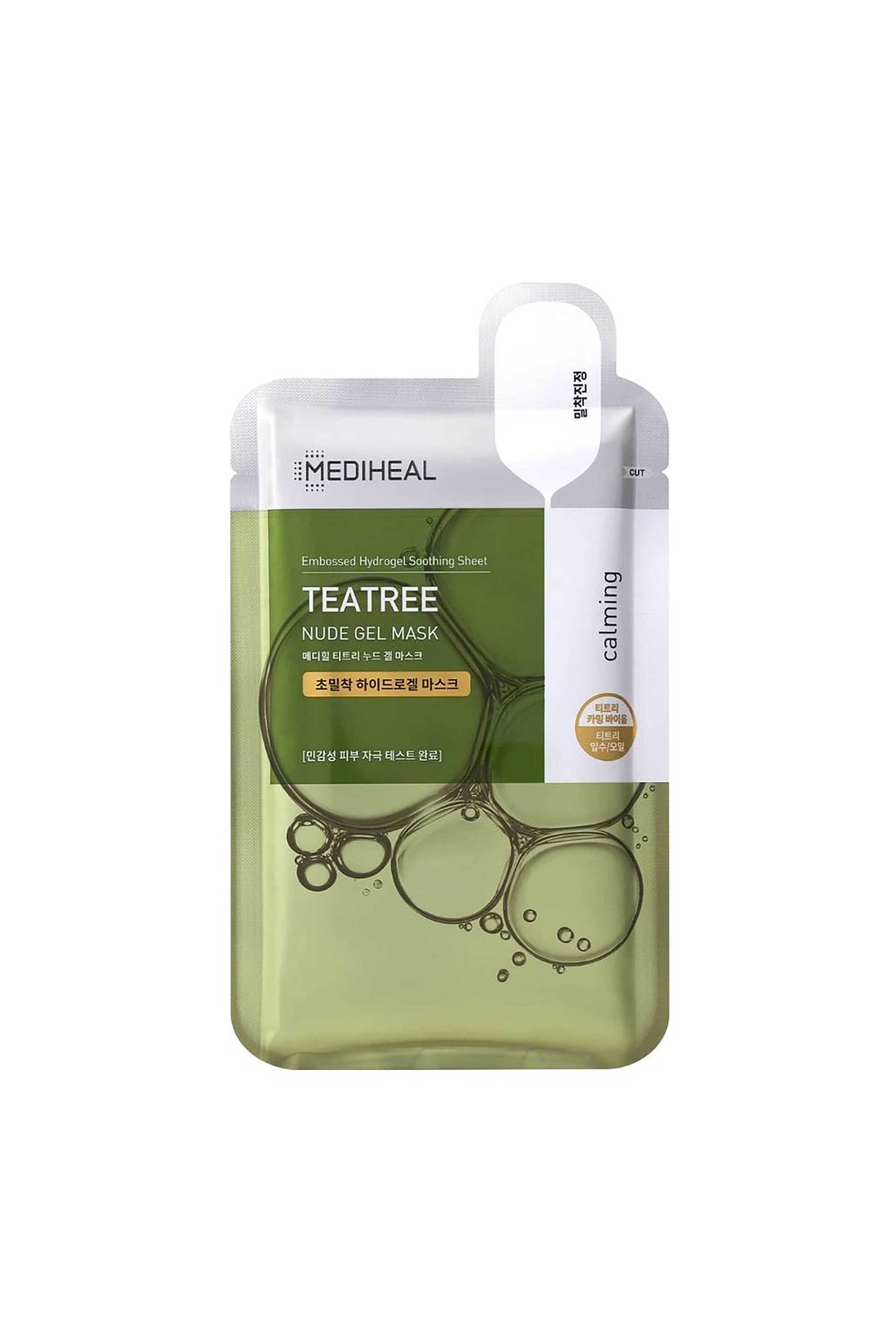 Mediheal Teatree Nude Gel Mask - Καταπραϋντική Μάσκα Με Τειόδεντρο Και Προβιοτικά 30 ml