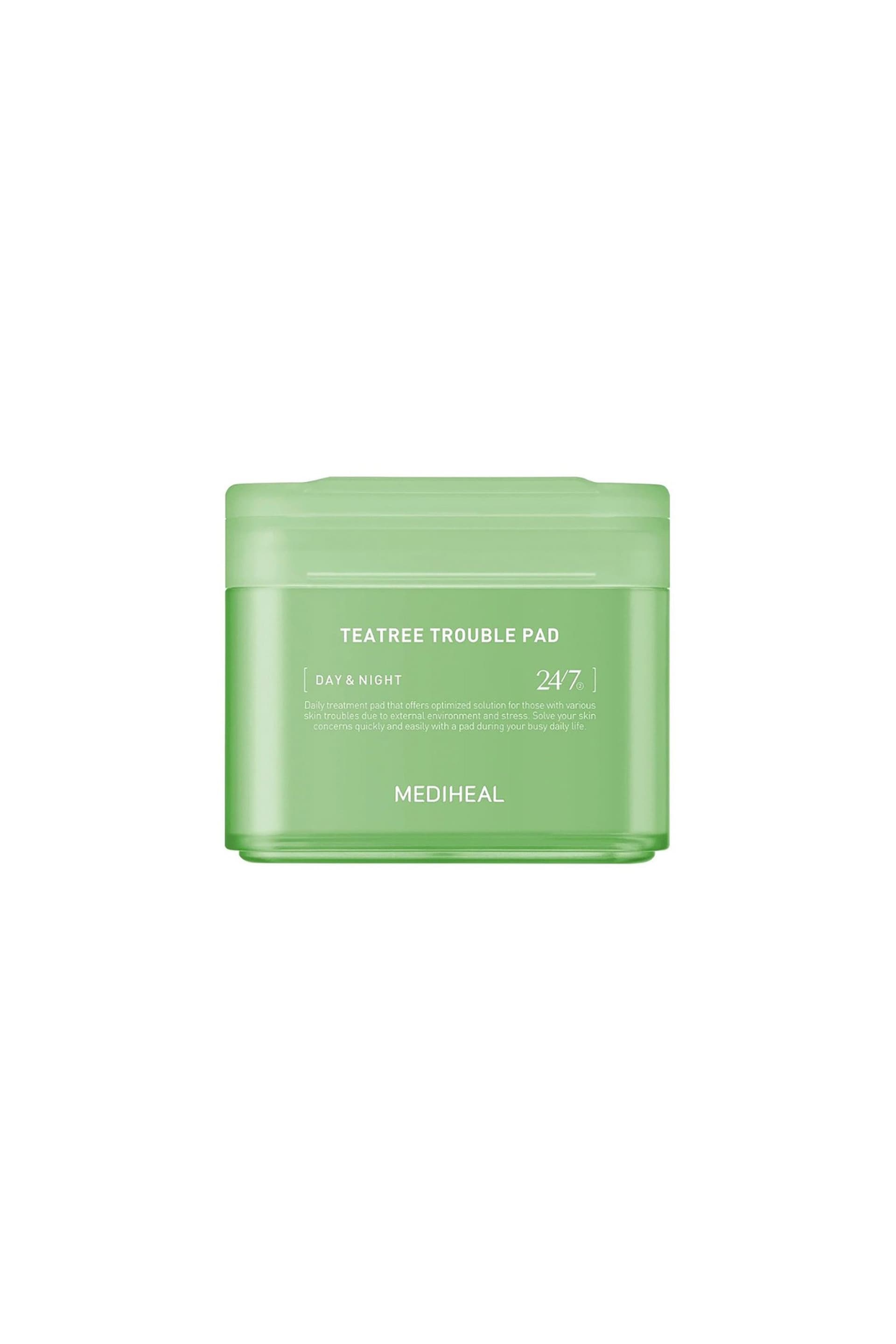 Mediheal Tea Tree Trouble Pad - Εμποτισμένα Δισκία Για Καταπράυνση (100 pads)