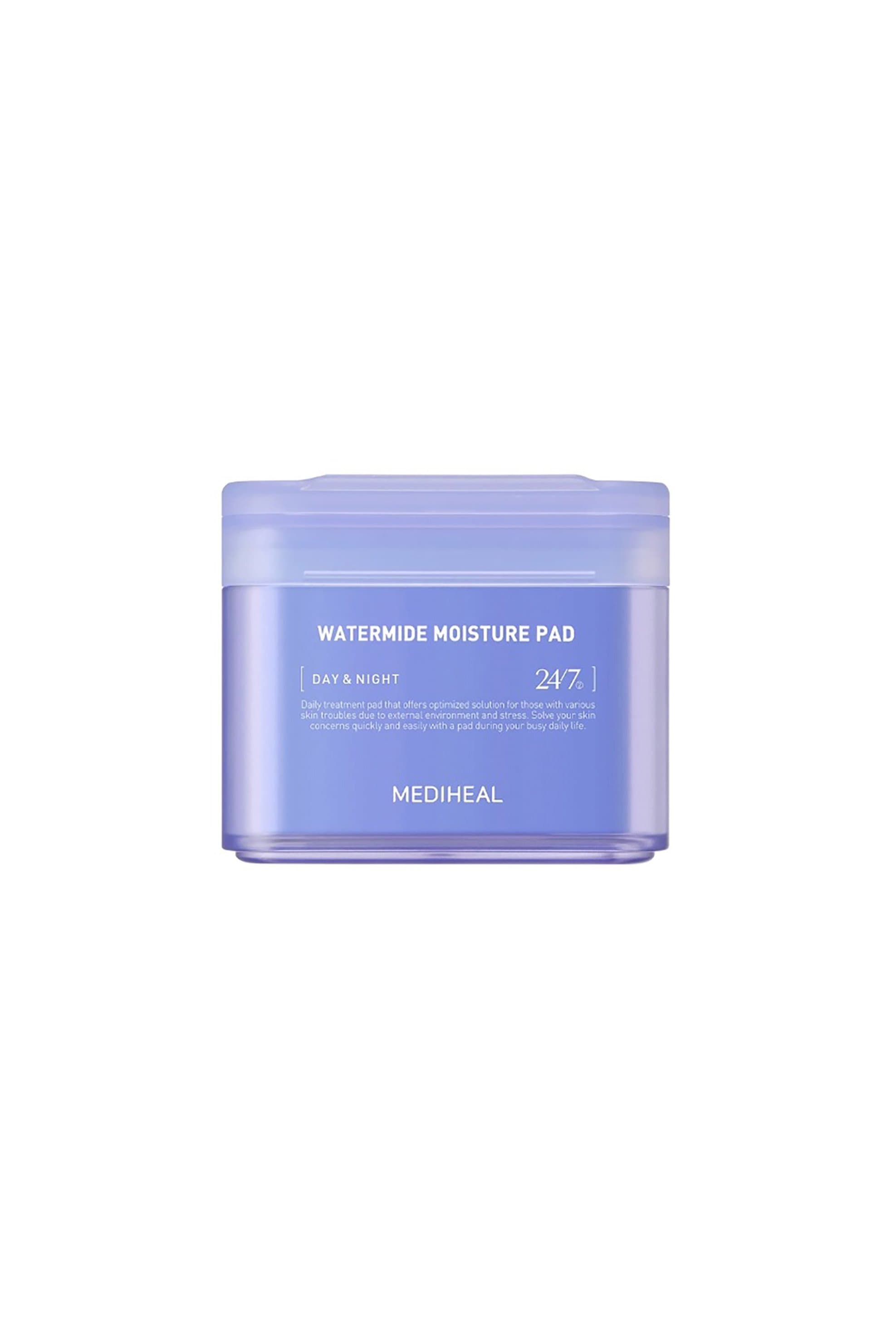 Mediheal Watermide Moisture Pad - Εμποτισμένα Δισκία Με 10 Τύπους Υαλουρονικού (100 pads)