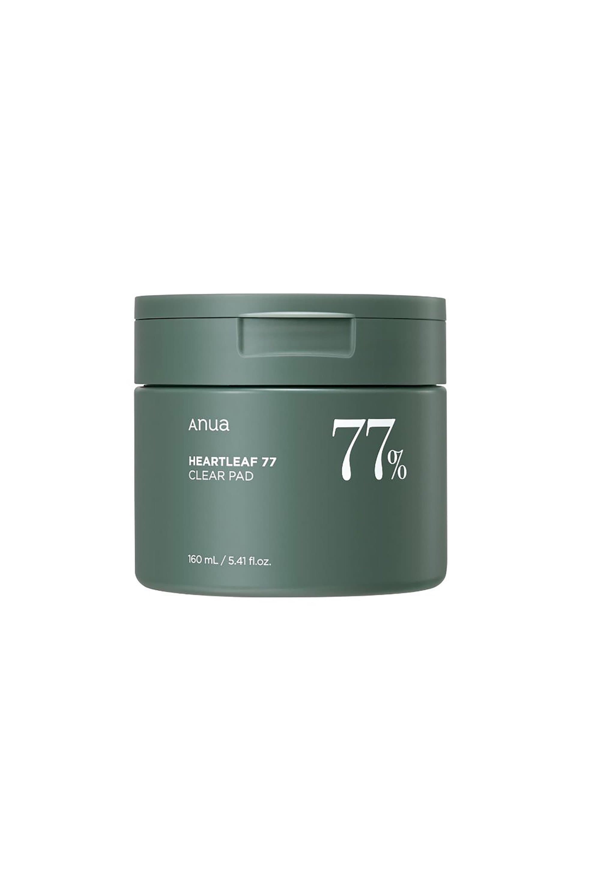 Anua Heartleaf 77 Clearpad - Απολεπιστικά, Ενυδατικά Δισκία Για Καθημερινή Χρήση (70 pads)