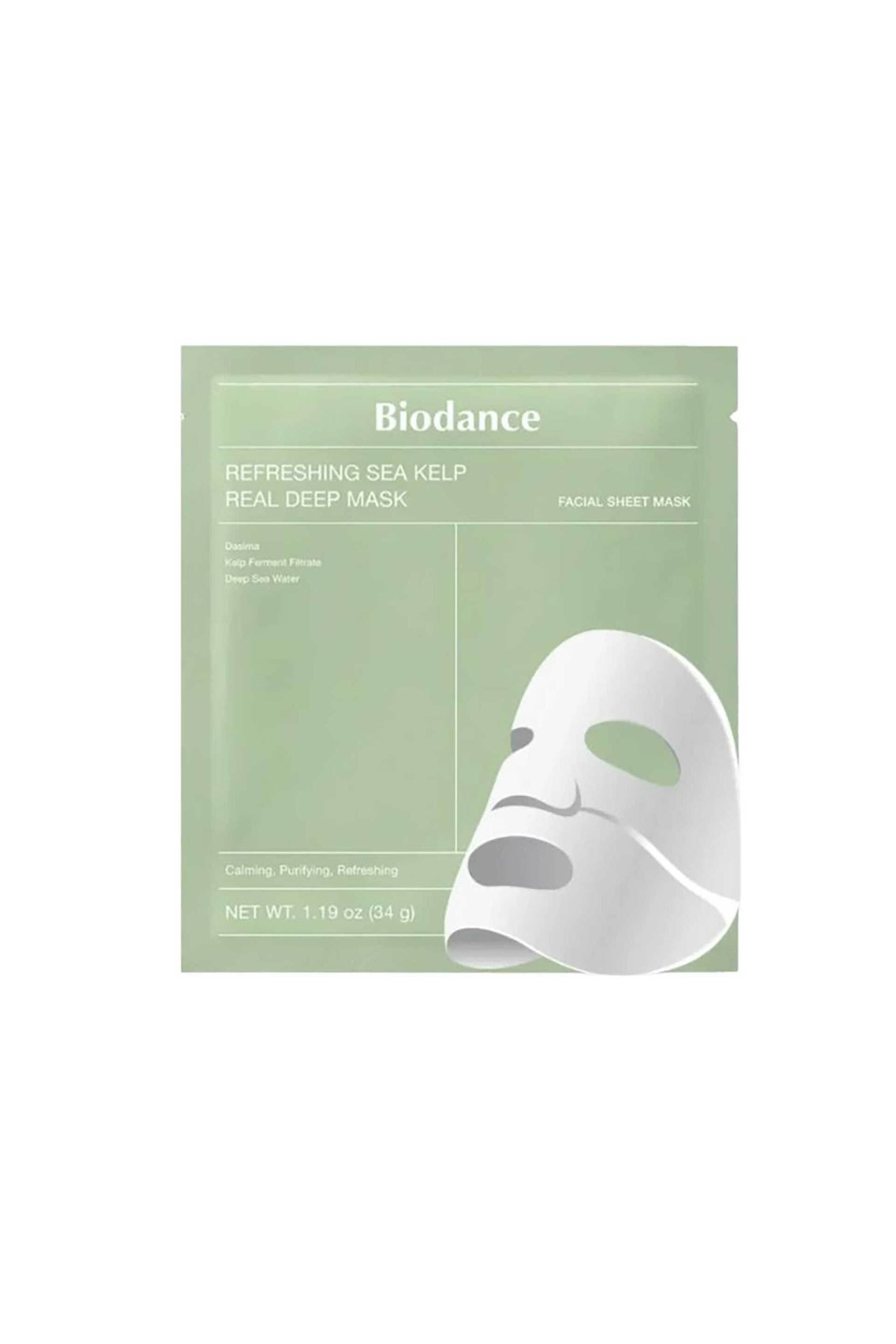 Biodance Refrsehing Sea Kelp Real Mask - Μάσκα Για Καταπράυνση 34 gr