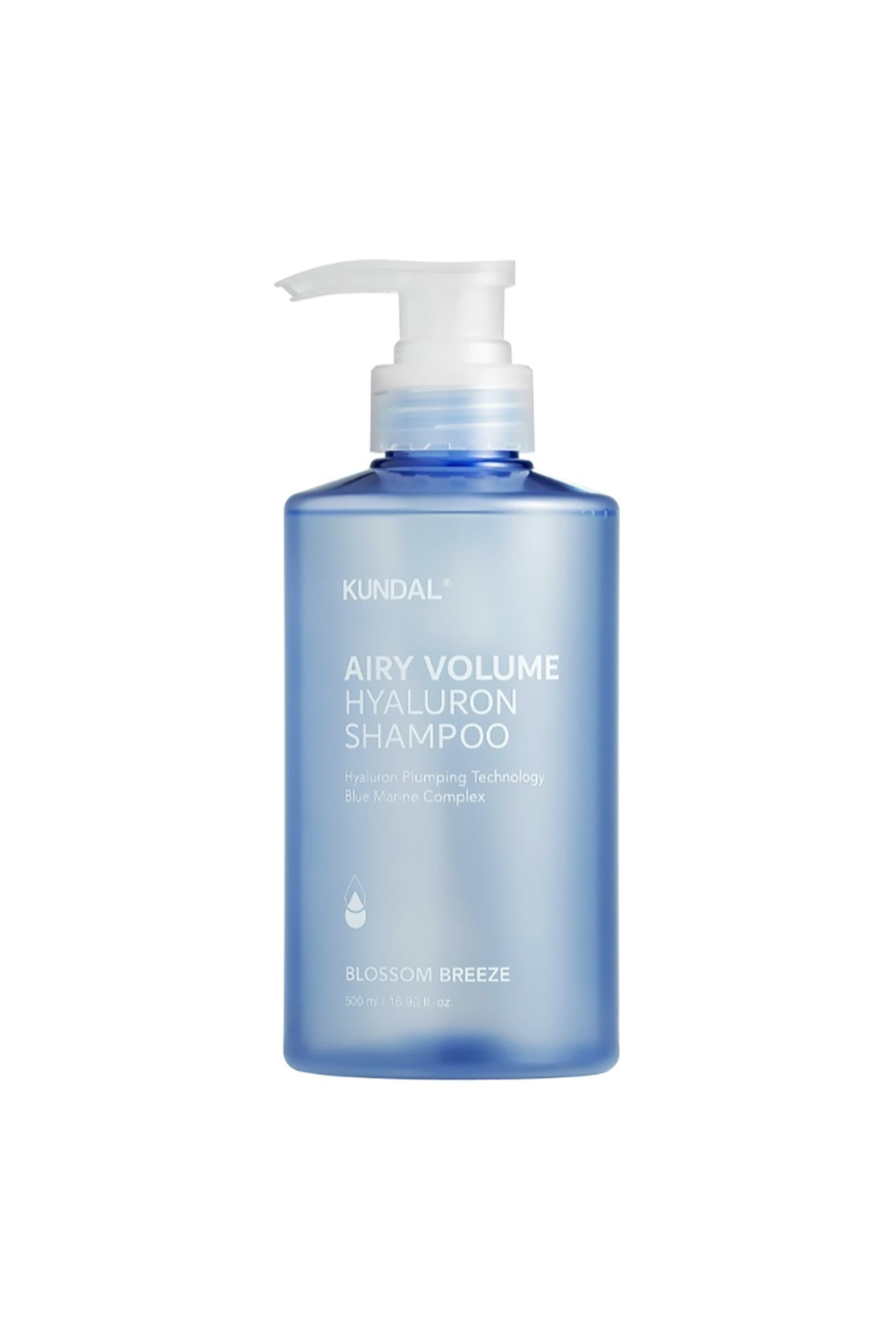Kundal Airy Volume Hyaluron Shampoo - Σαμπουάν Με Υαλουρονικό Για Όγκο Με Άρωμα Blossom Breeze 500 ml