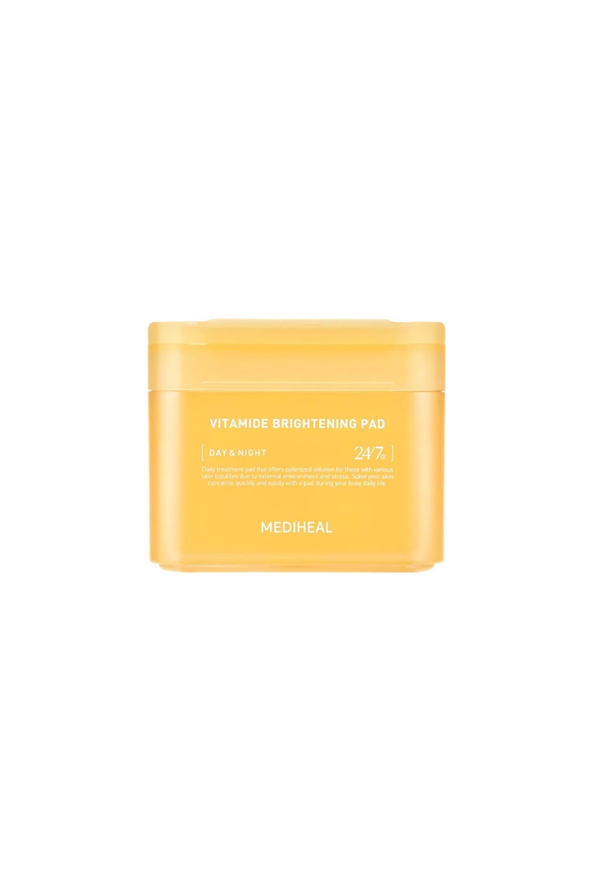 Mediheal Vitamide Brightening Pad - Eμποτισμένα Δισκία Για Λάμψη Και Εξομάλυνση Του Τόνου (100 pads)