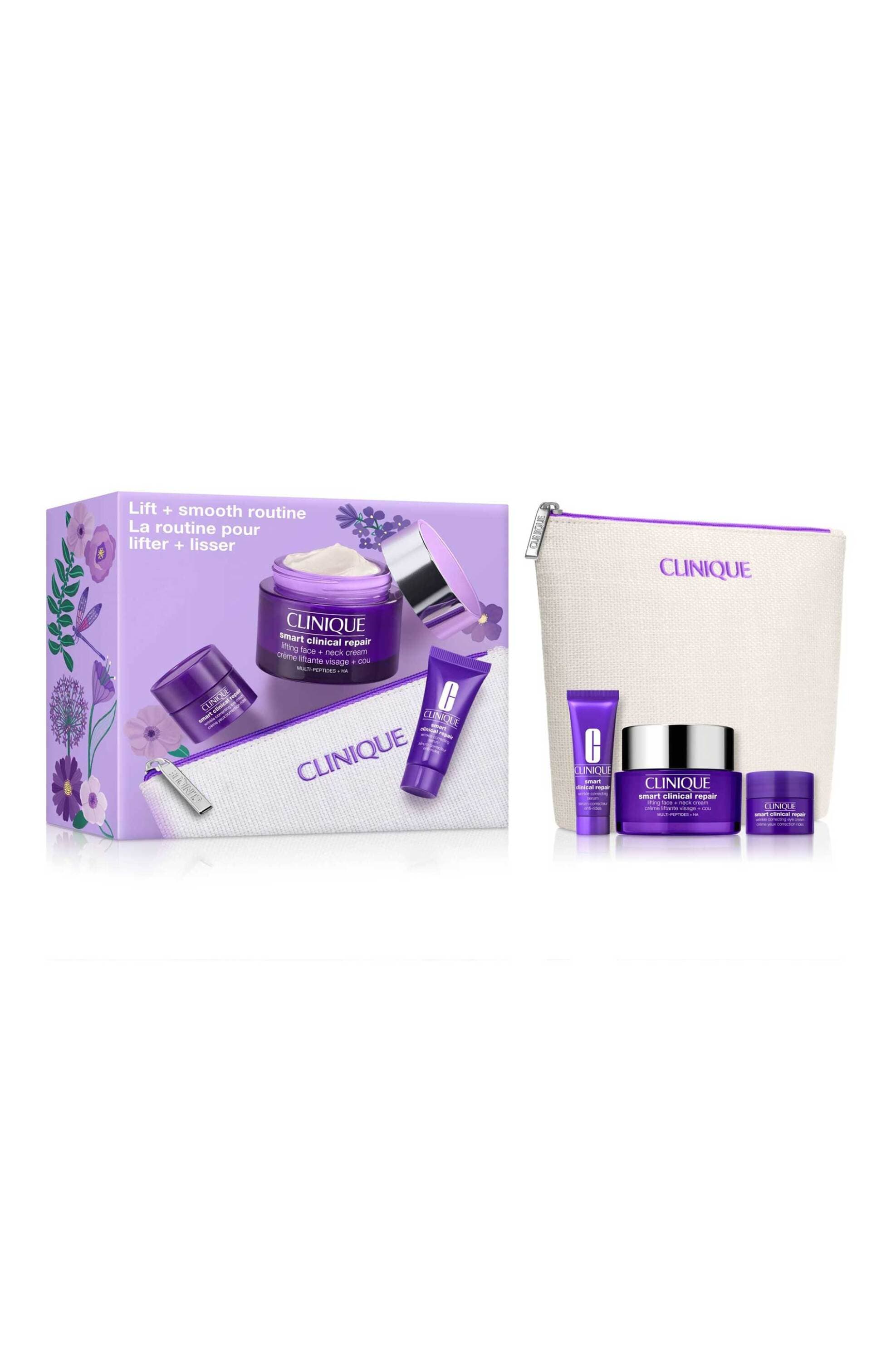 Clinique Lift + Smooth Routine Skincare Set