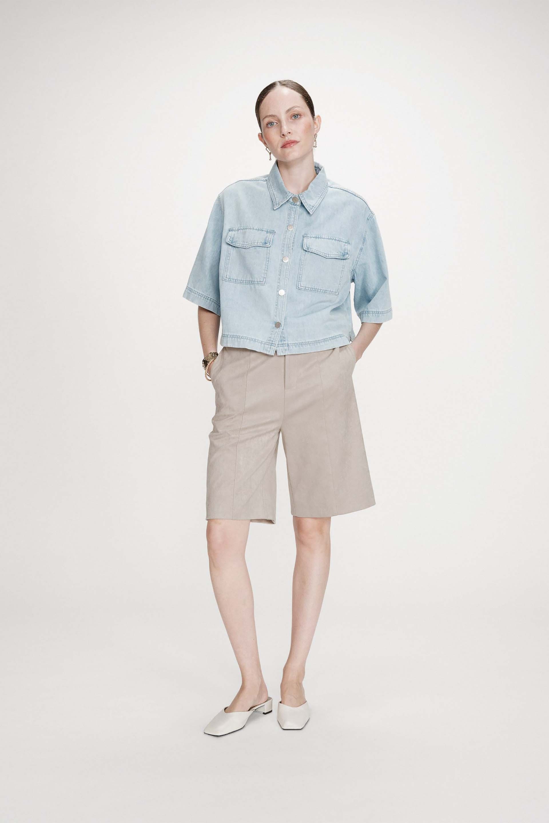 Grace & Mila γυναικείο πουκάμισο denim Oversized "Vita"
