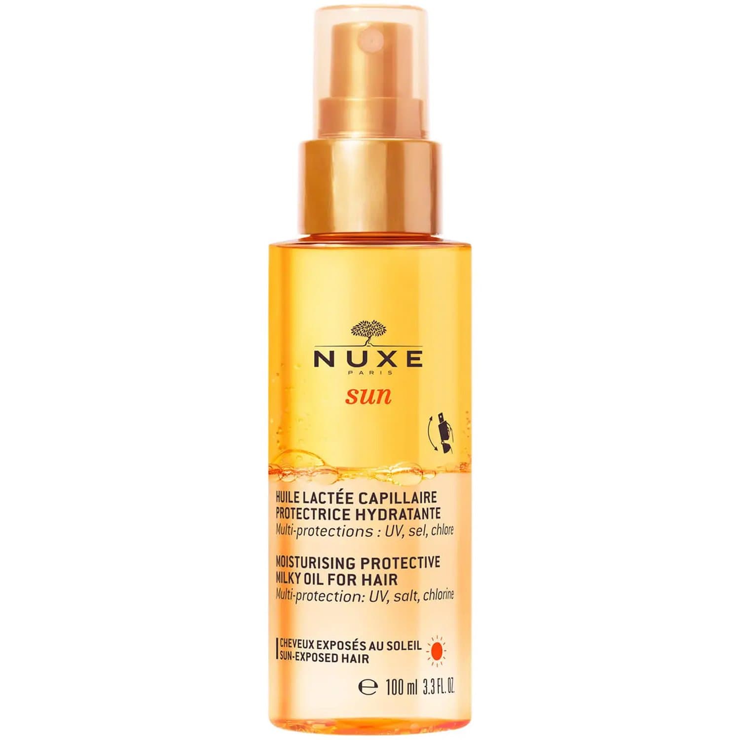 Nuxe Sun Moisturising Protective Milky Oil for Hair 100ml