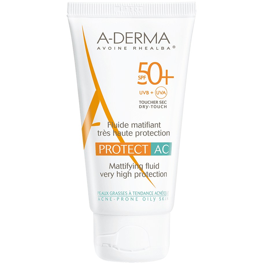 A-Derma Protect AC Fluide Matifiant Spf50+ 40ml